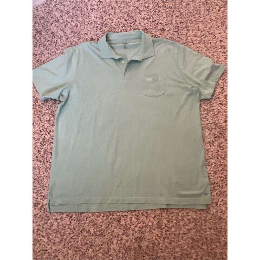 Peter Millar Polo Shirt Size‎ XXL Cotton Blend Light Green Made In Peru